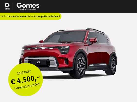 Smart #5 Pulse 100 kWh